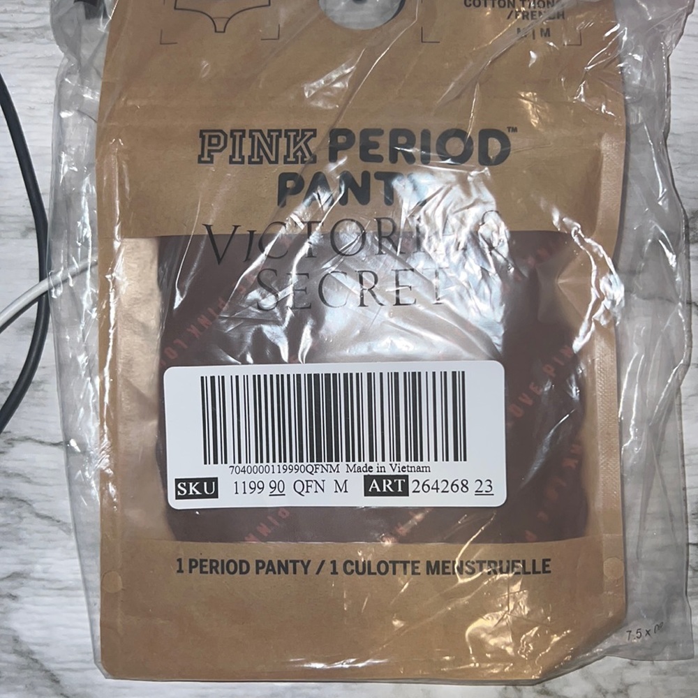 Pink period panty